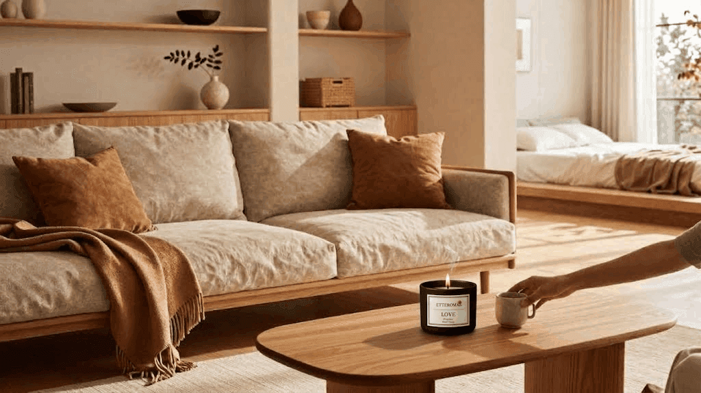 A warm Etteroma home interior